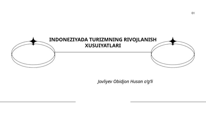 Turizmning Rivojlanishi