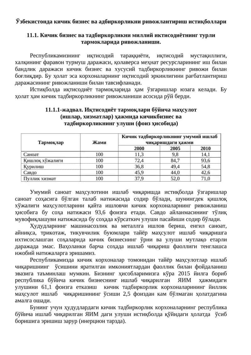 Умумий саноат маҳсулоти