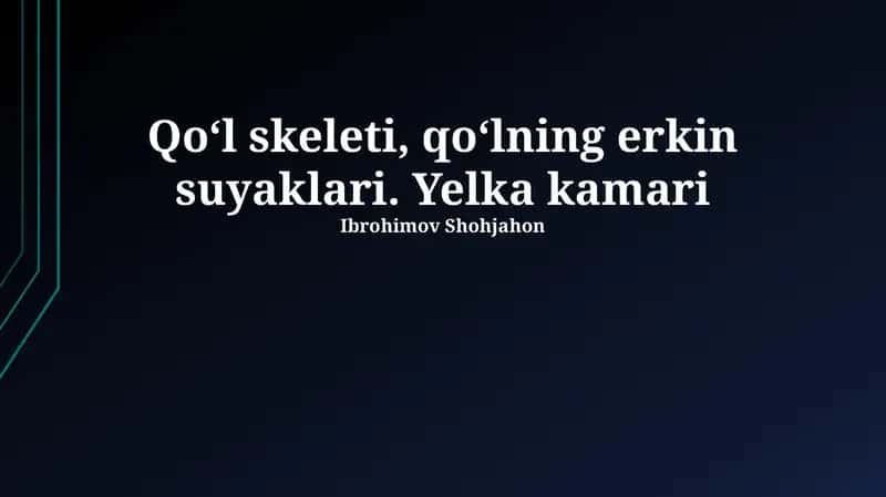 Yelka kamari