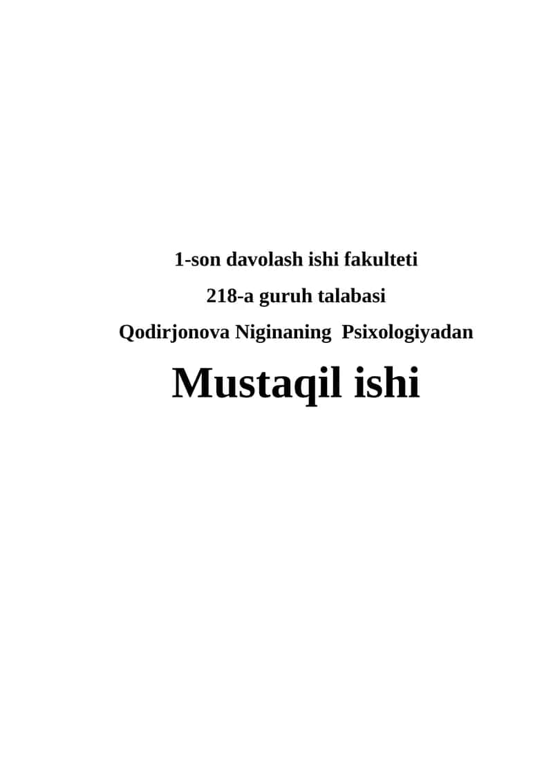 Boshqaruv Psixologiyasi