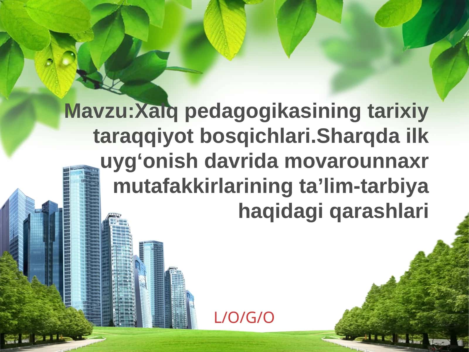Xalq pedagogikasining tarixiy taraqqiyot bosqichlari.Sharqda ilk uyg‘onish davrida movarounnaxr mutafakkirlarining ta’lim-tarbiya haqidagi qarashlari