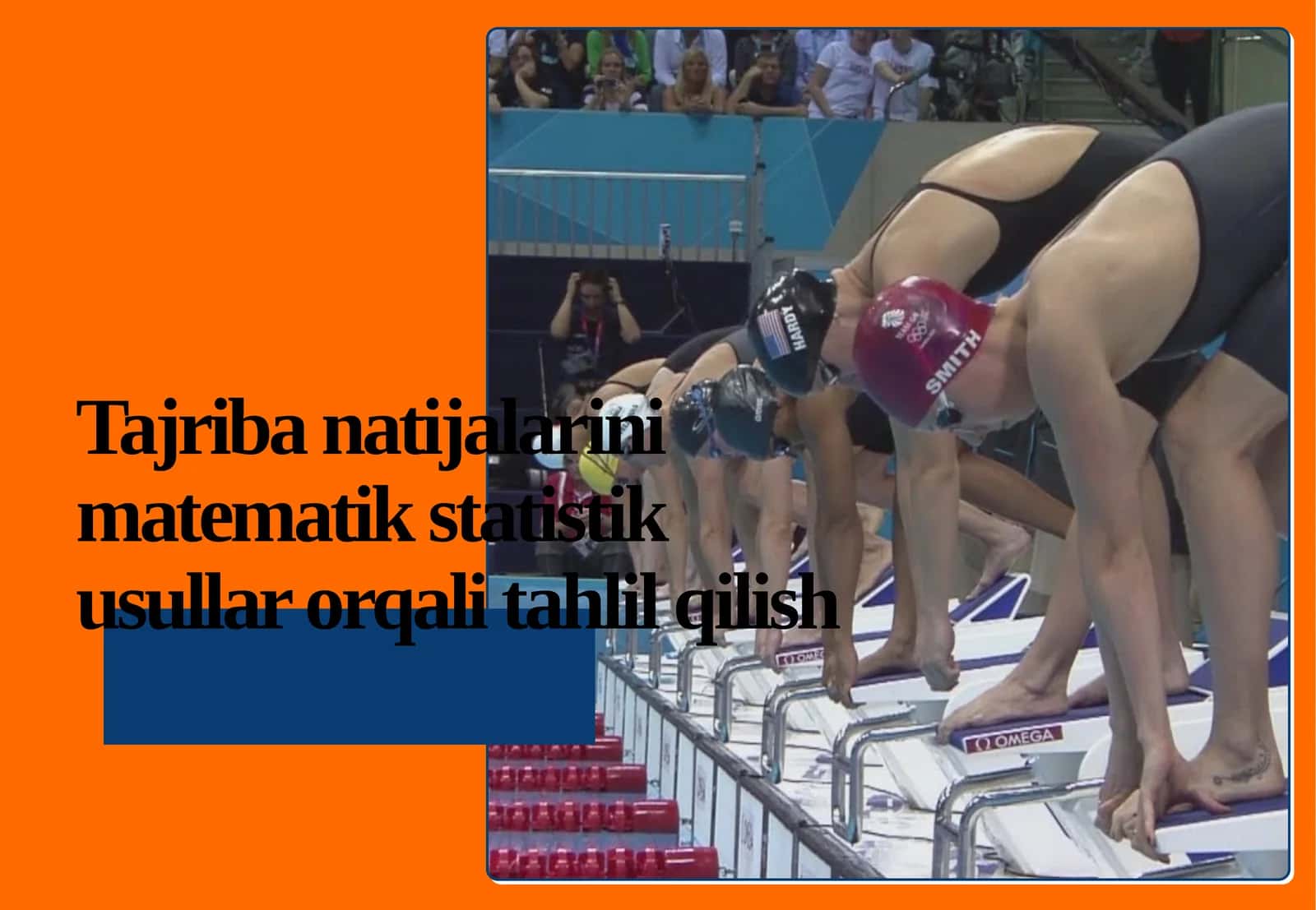 Tajribanatijalarini matematik statistika usullari orqali tahlil qilish