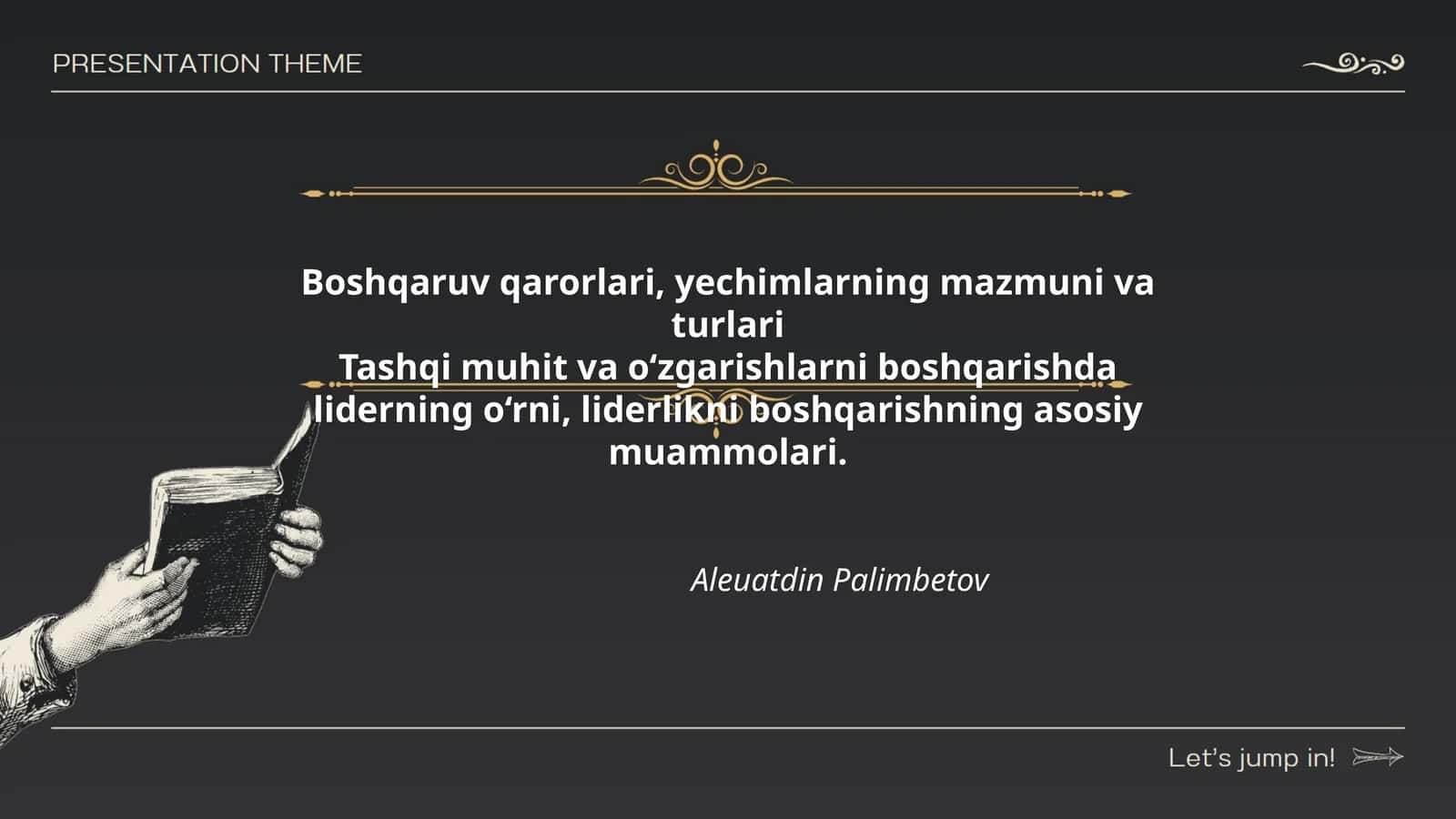 Boshqaruv qarorlari, yechimlarning mazmuni va turlari
