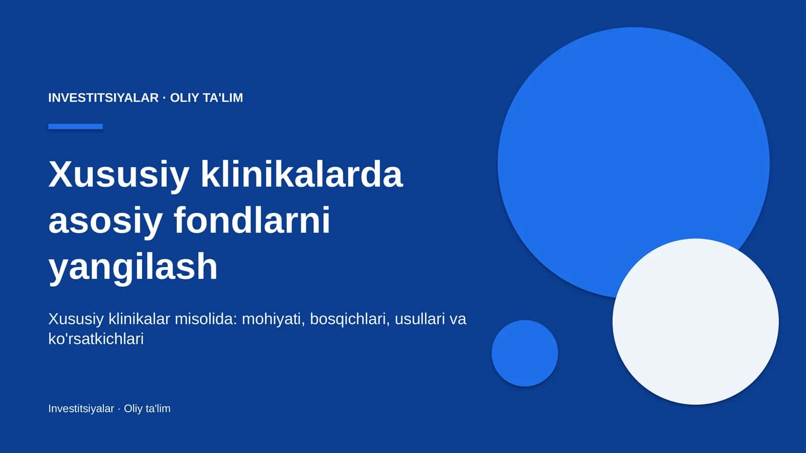 xususiy klinikalarda asosiy fondlarni yangilash 5130