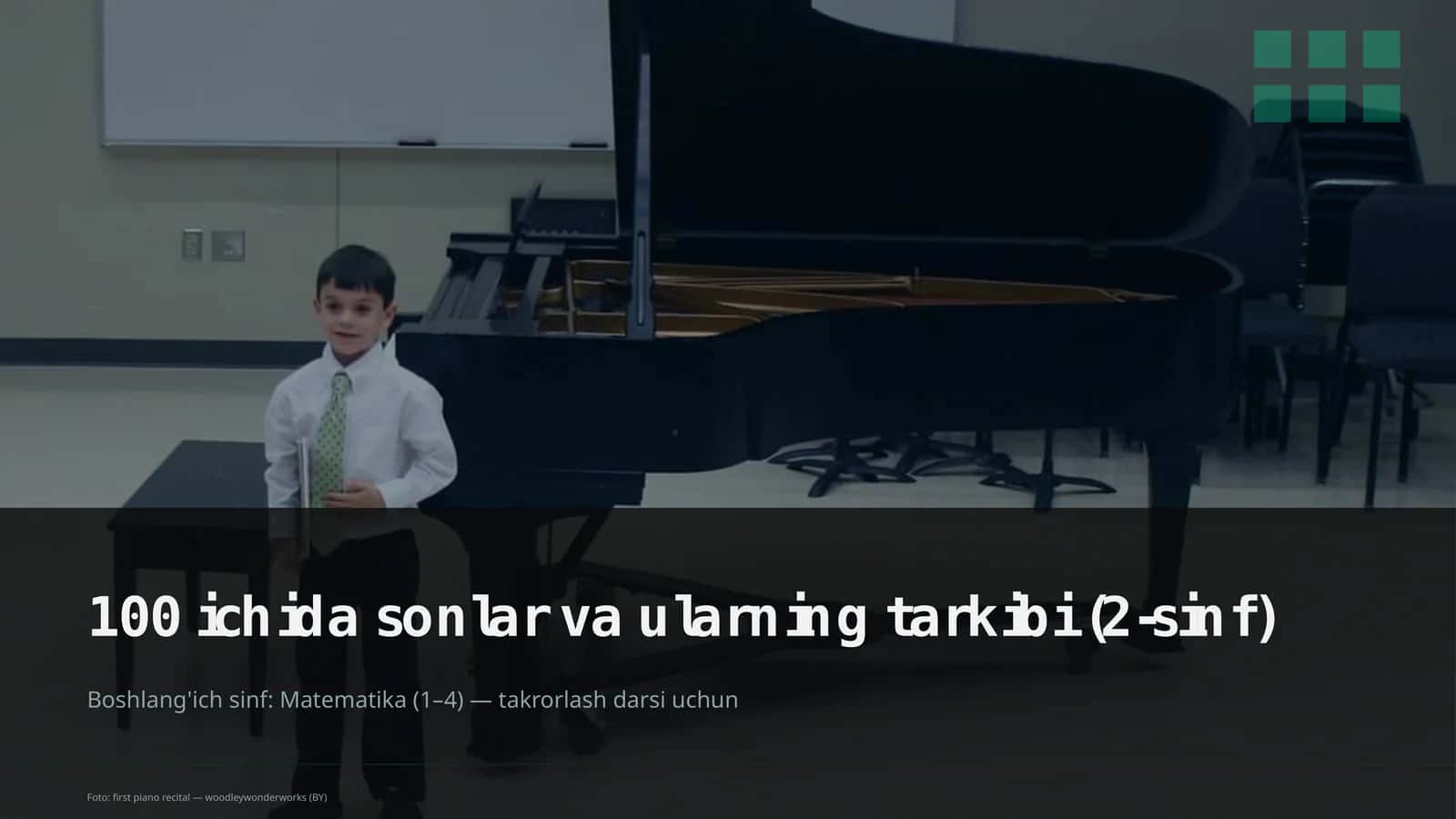 100 ichida sonlar va ularning tarkibi (2-sinf)
