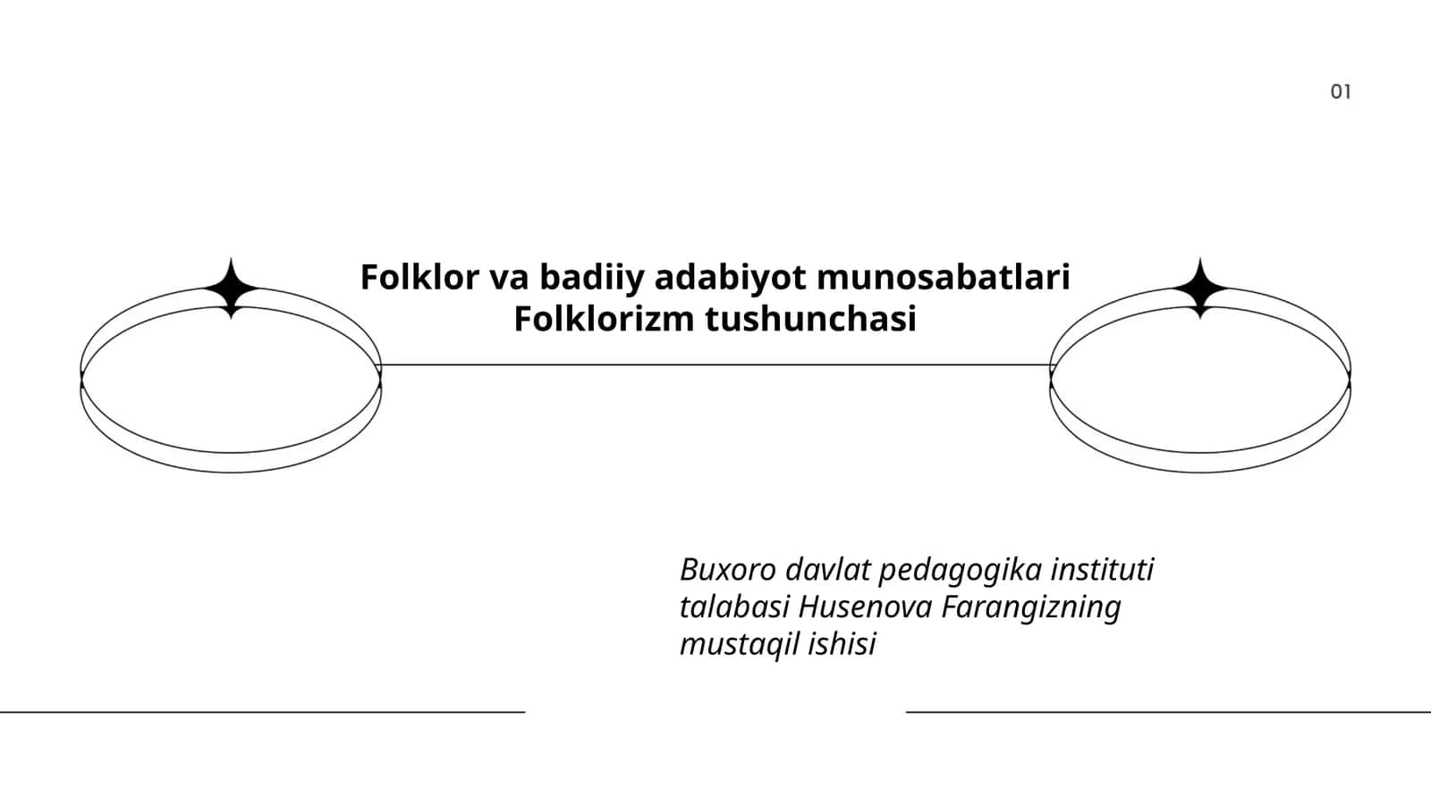 Folklor va badiiy adabiyot munosabatlari Folklorizm tushunchasi