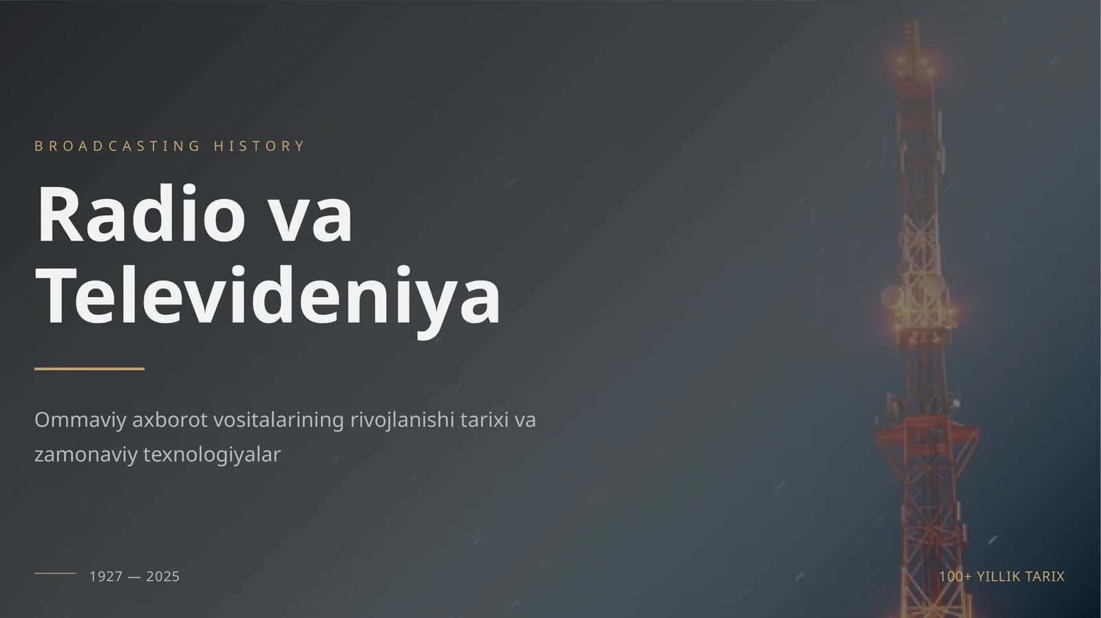 Radio va Televideniya