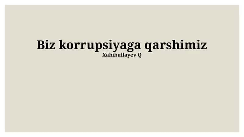 Ochiqlik va shaffoflik tamoyillari