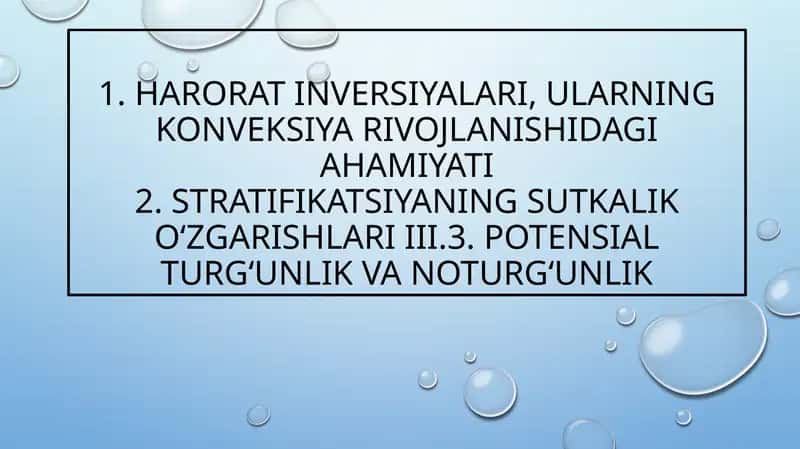 Harorat inversiyalari