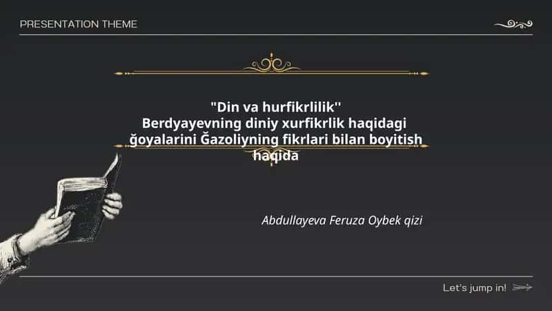 Din va hurfikrlilik