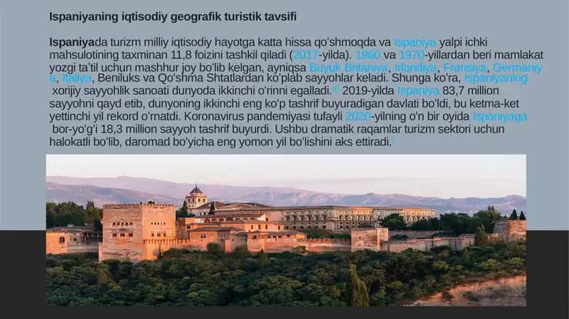 Ispaniya turizmi
