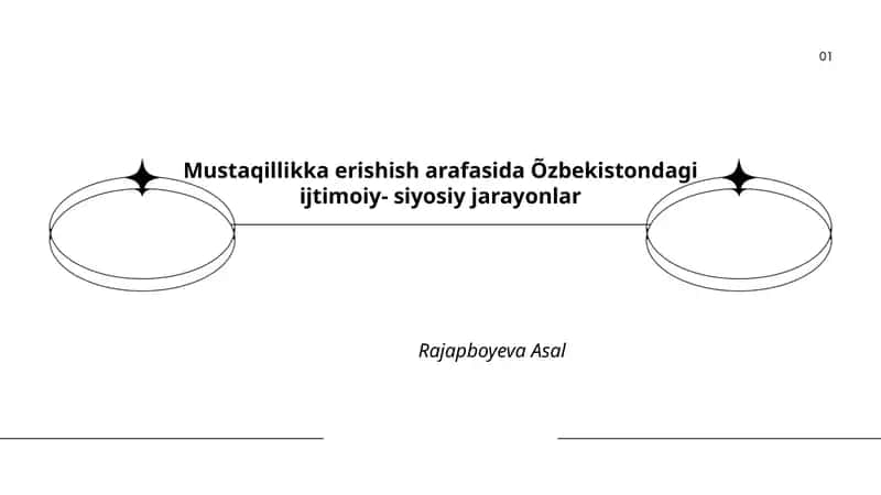 Mustaqillikka erishish arafasida Õzbekistondagi ijtimoiy- siyosiy jarayonlar
