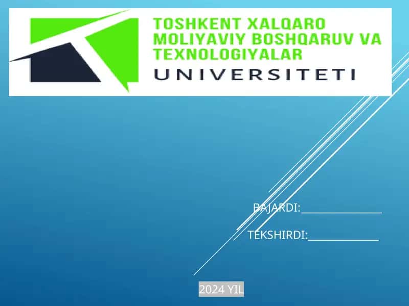 O’qituvchini kreativ salohiyati