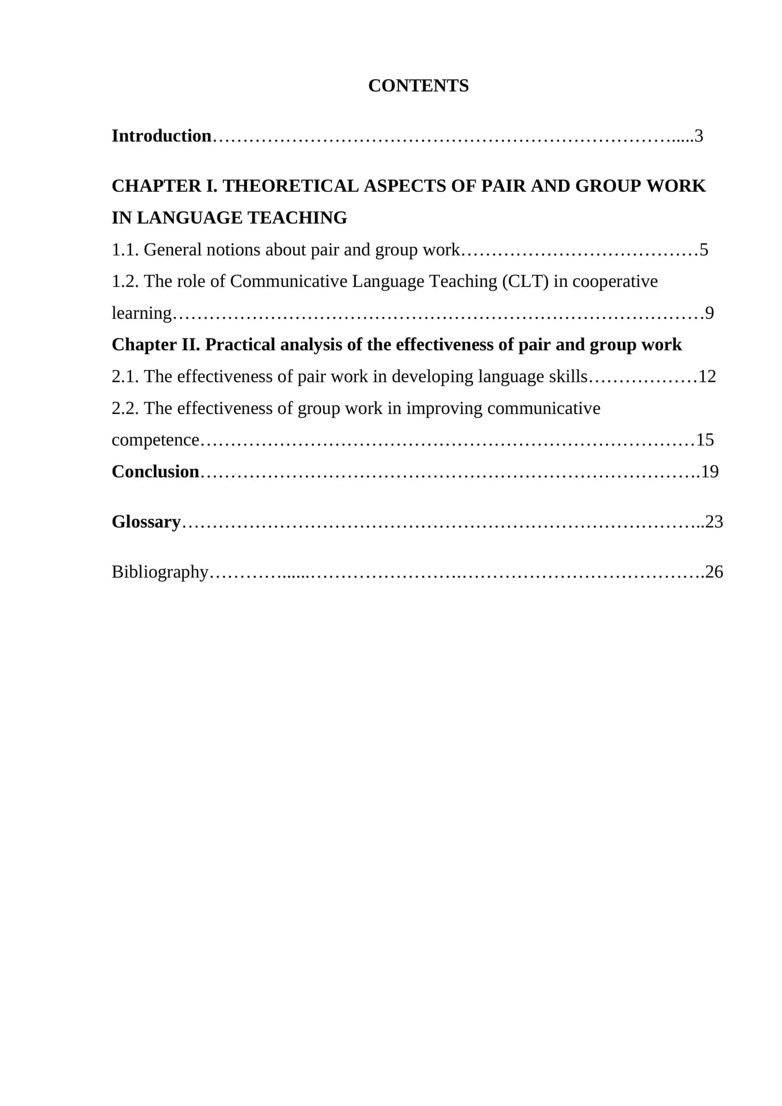 Theoretical Aspects of Pair and Group Work in Language Teaching