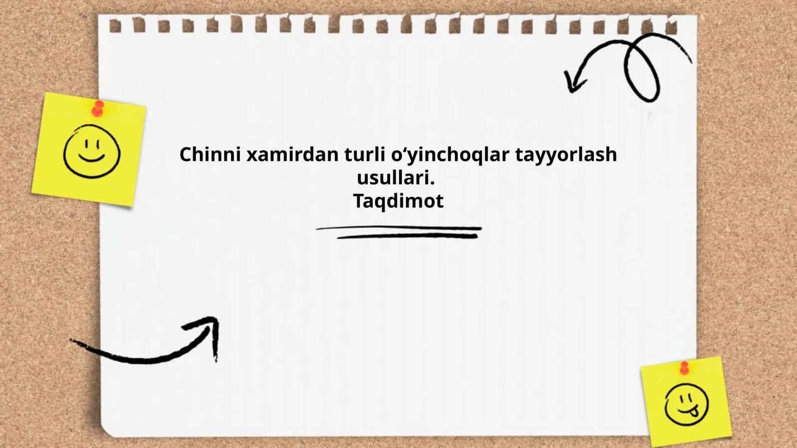 Chinni xamirdan turli oʻyinchoqlar tayyorlash usullari