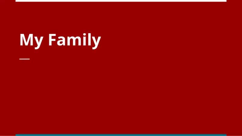 My Family