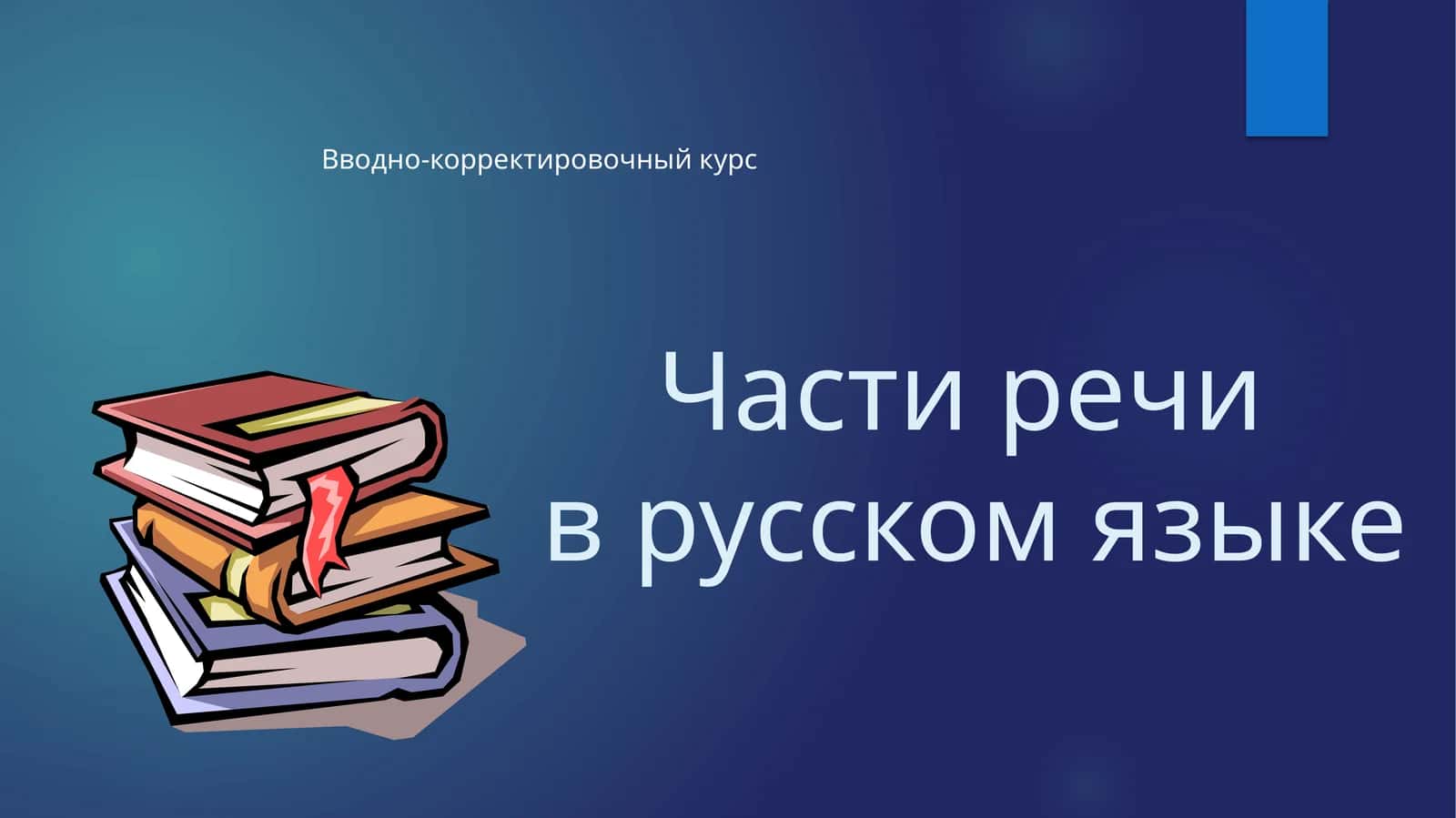 Части речи в русском языке