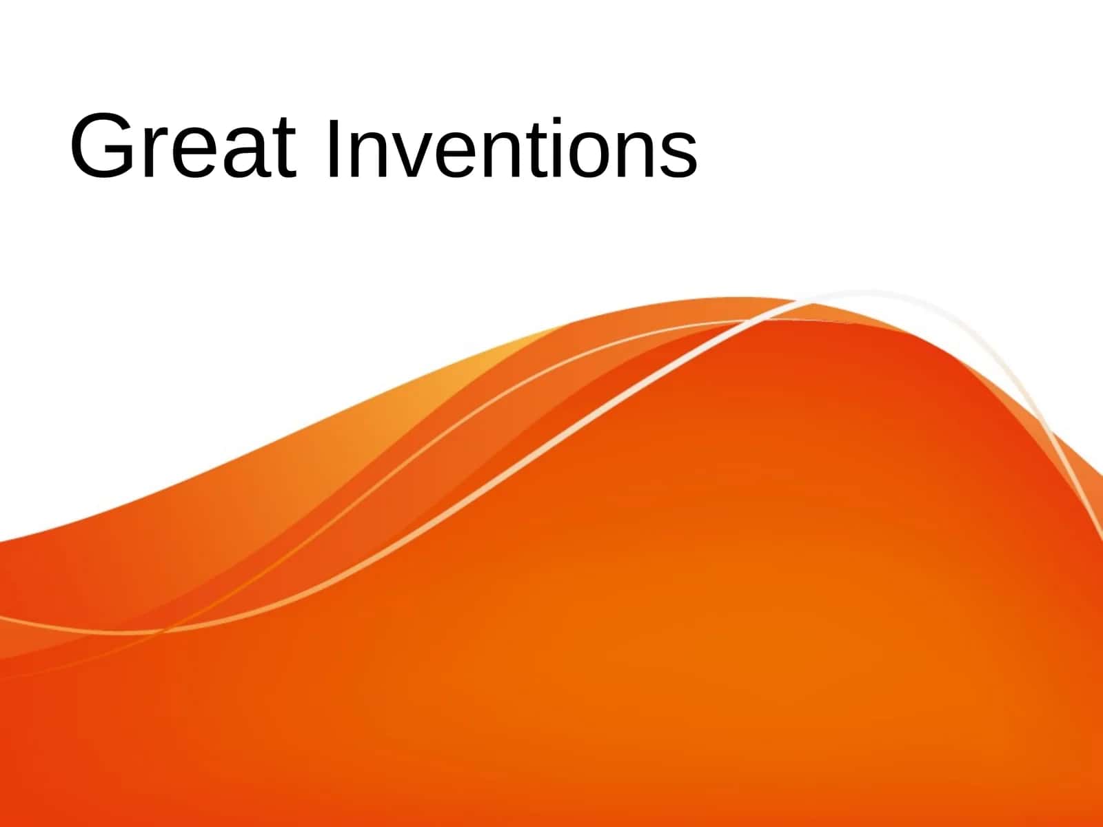 GreatInventions