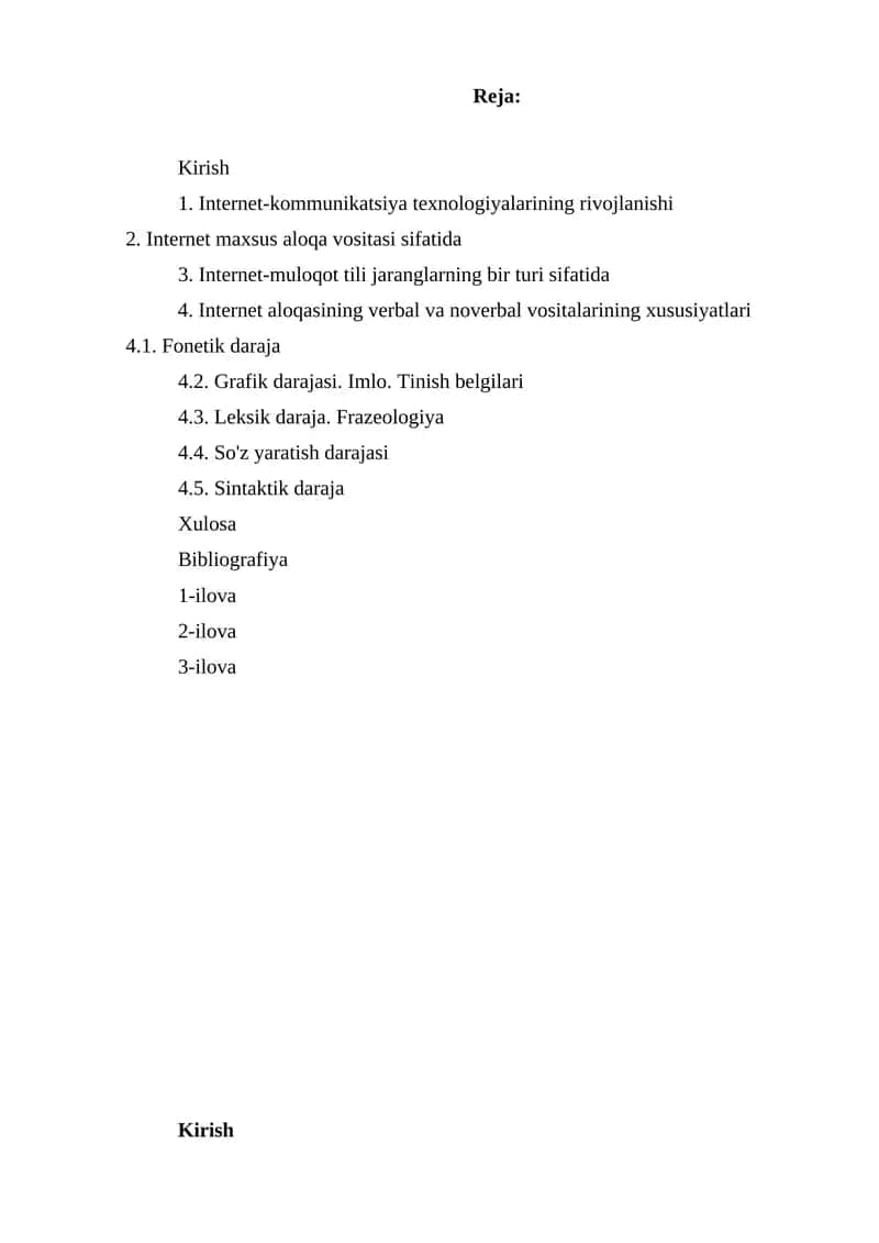 Internet-kommunikatsiya texnologiyalari