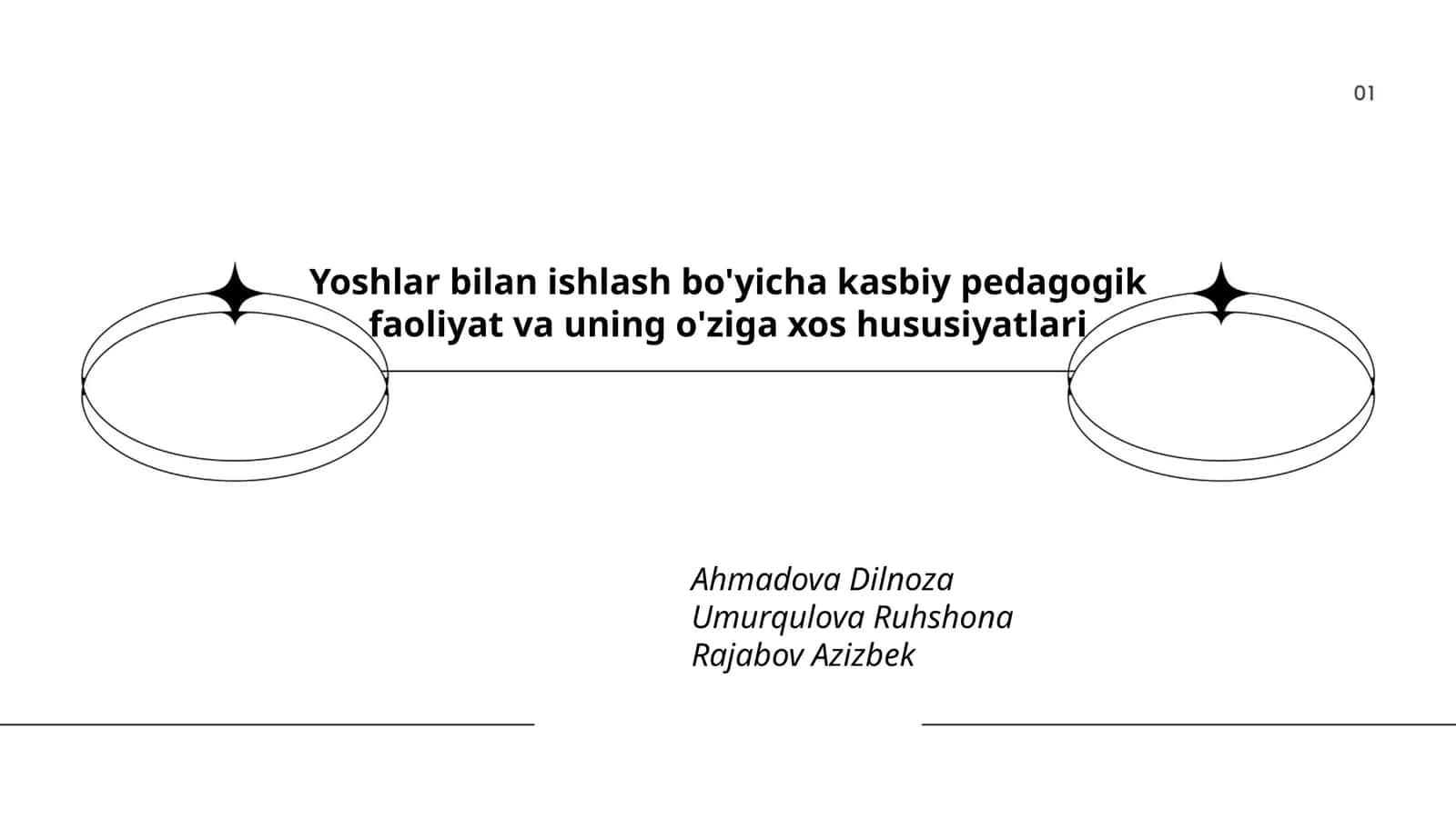 Yoshlar bilan ishlash bo'yicha kasbiy pedagogik faoliyat va uning o'ziga xos hususiyatlari