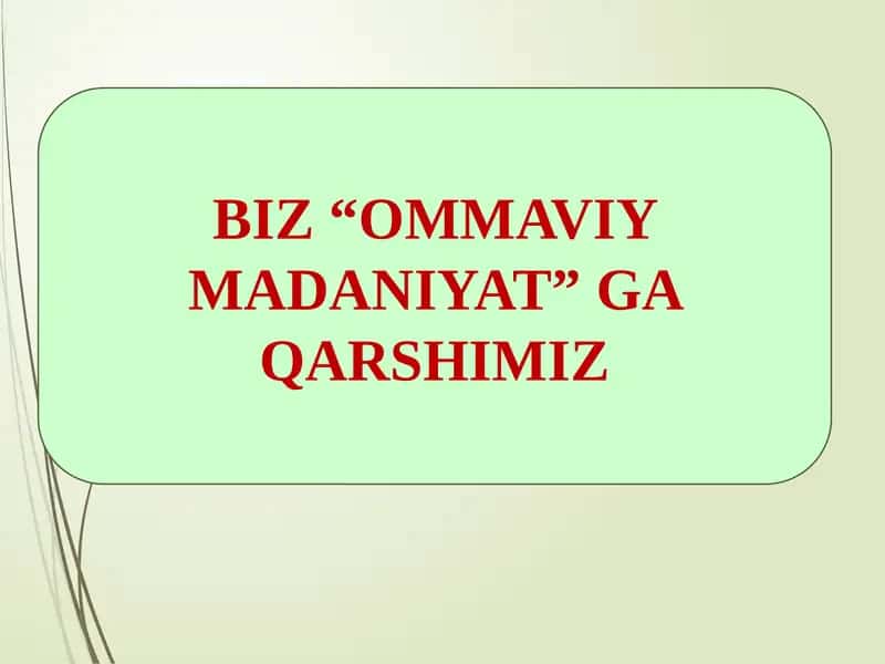 Ommaviymadaniyat
