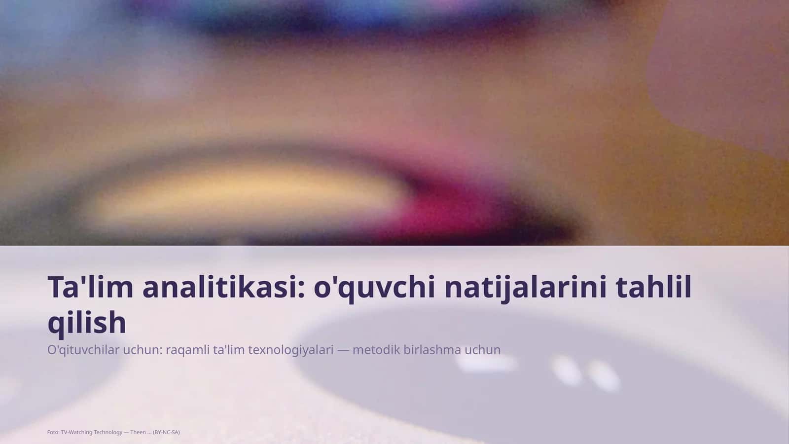 Ta'lim analitikasi: o'quvchi natijalarini tahlil qilish