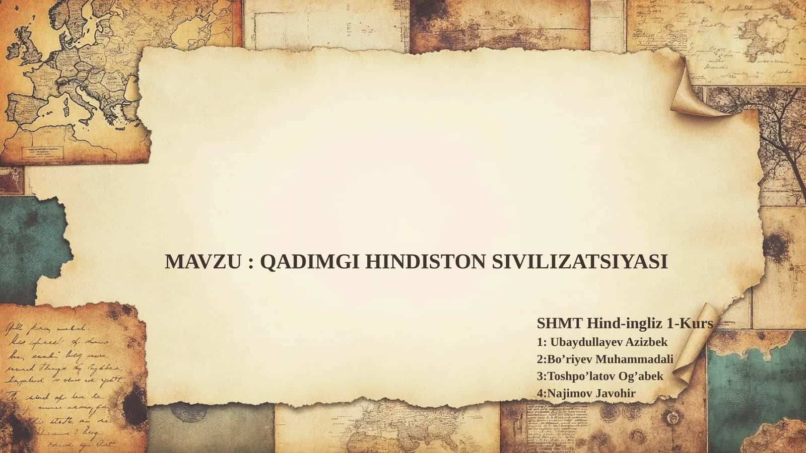 Qadimgi Hindiston sivilizatsiyasi