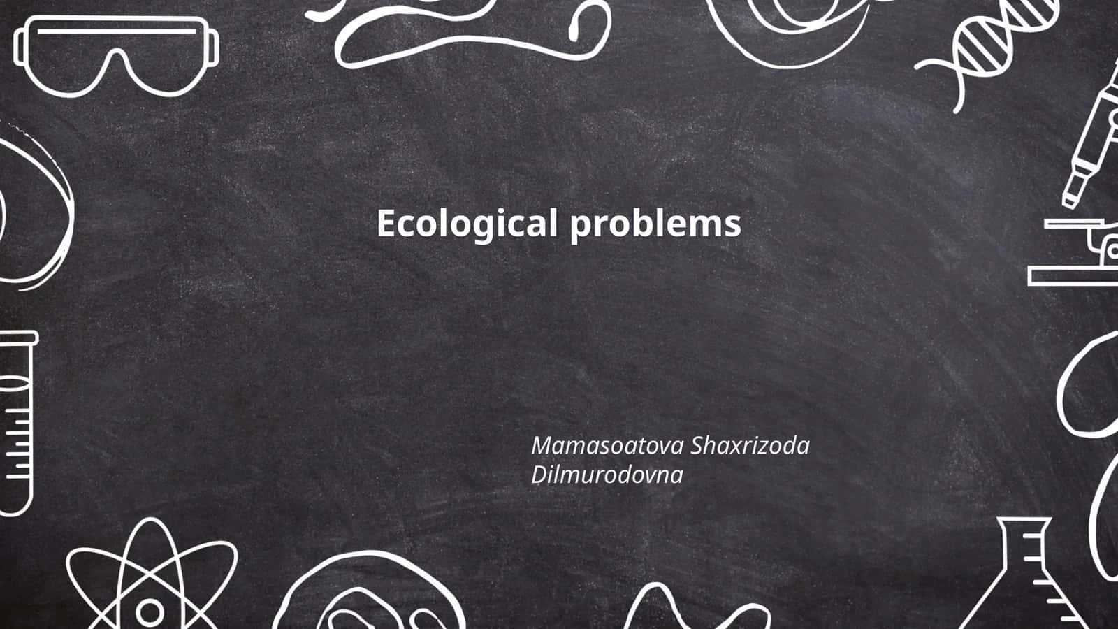 Ekologik muammolar