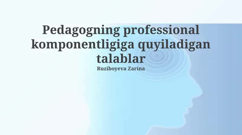 Innovatsion Pedagogik Yondashuvlar