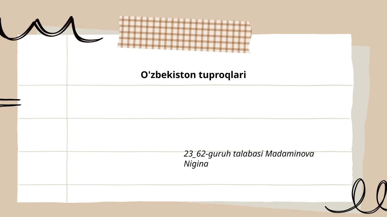 O'zbekiston tuproqlari