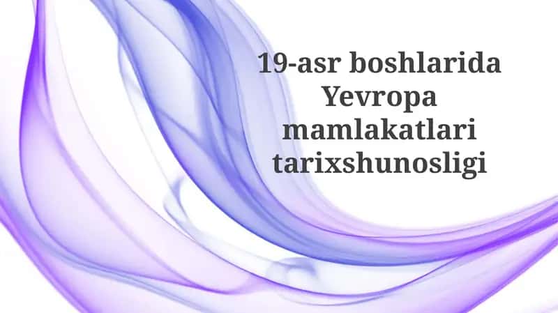 Napoleoning urushlari va tarixiy rivoyat