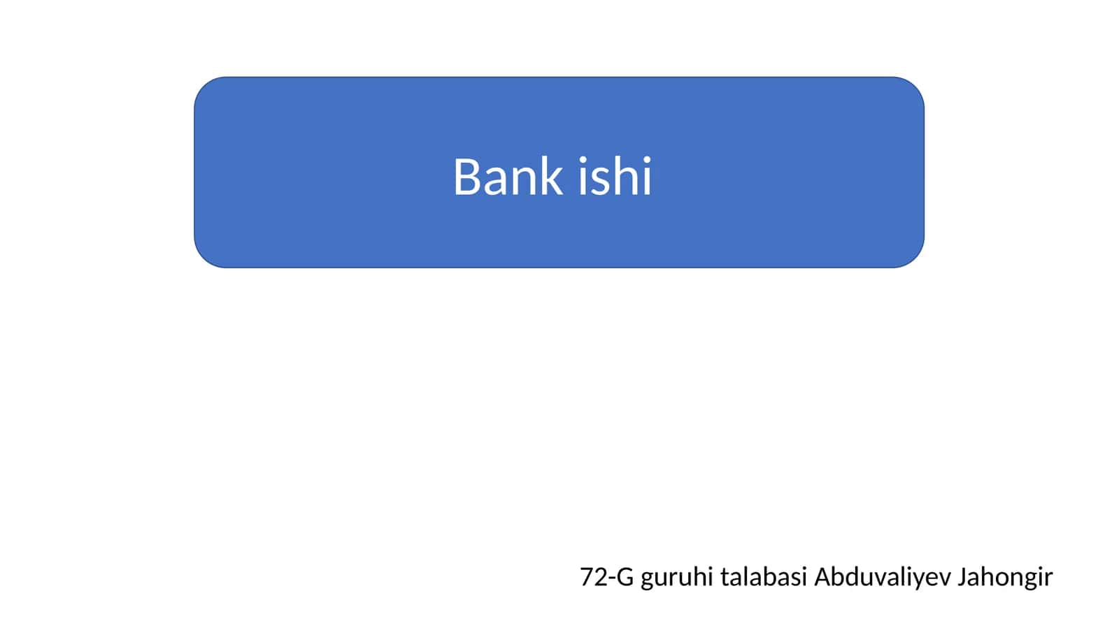 Tijorat banklarining passiv operatsiyalari