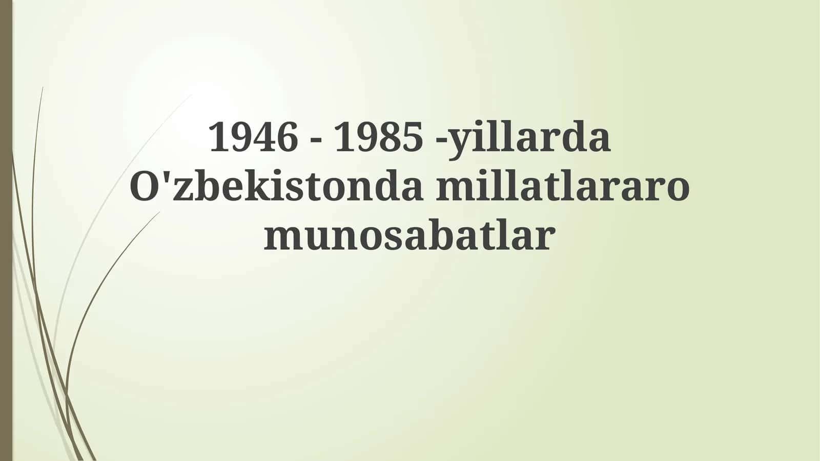 Urushdan keyingi demografik o'zgarishlar va majburiy migratsiya