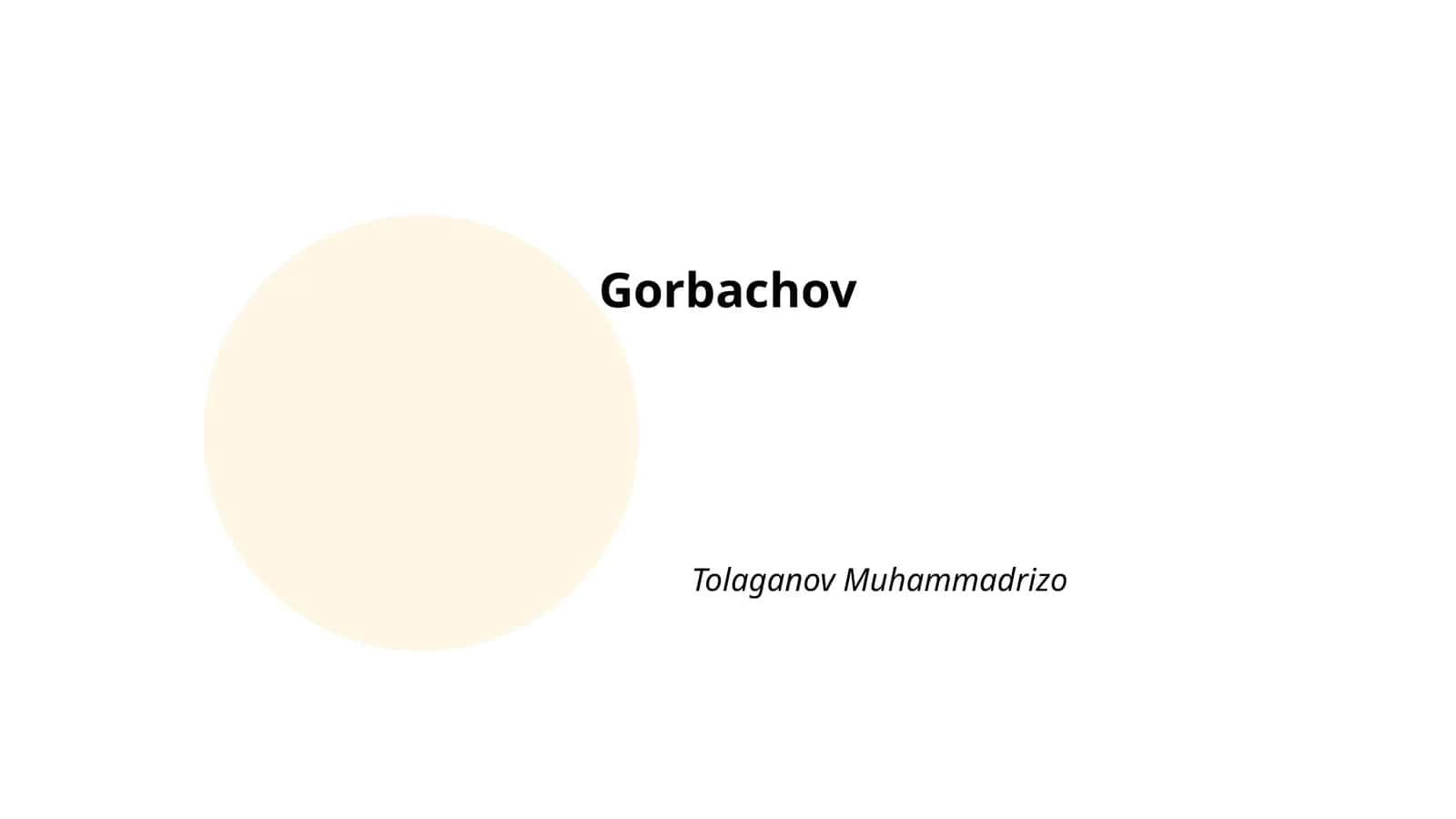 Совет Иттифоқидаги ислоҳотлар