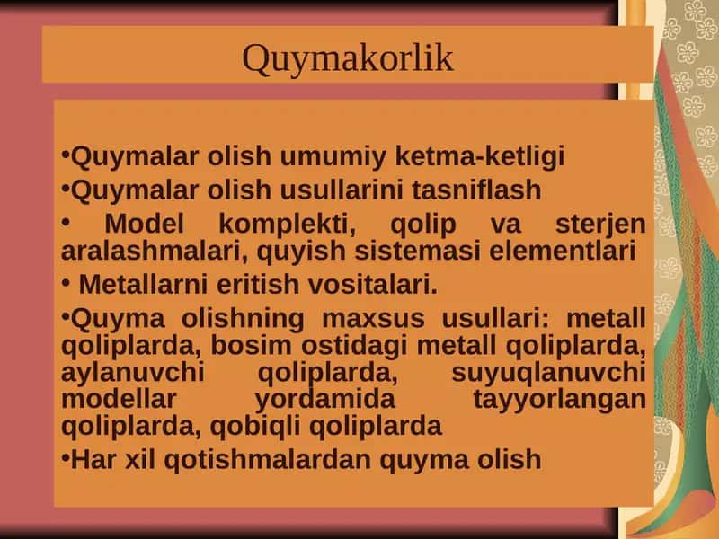 Quymakorlik