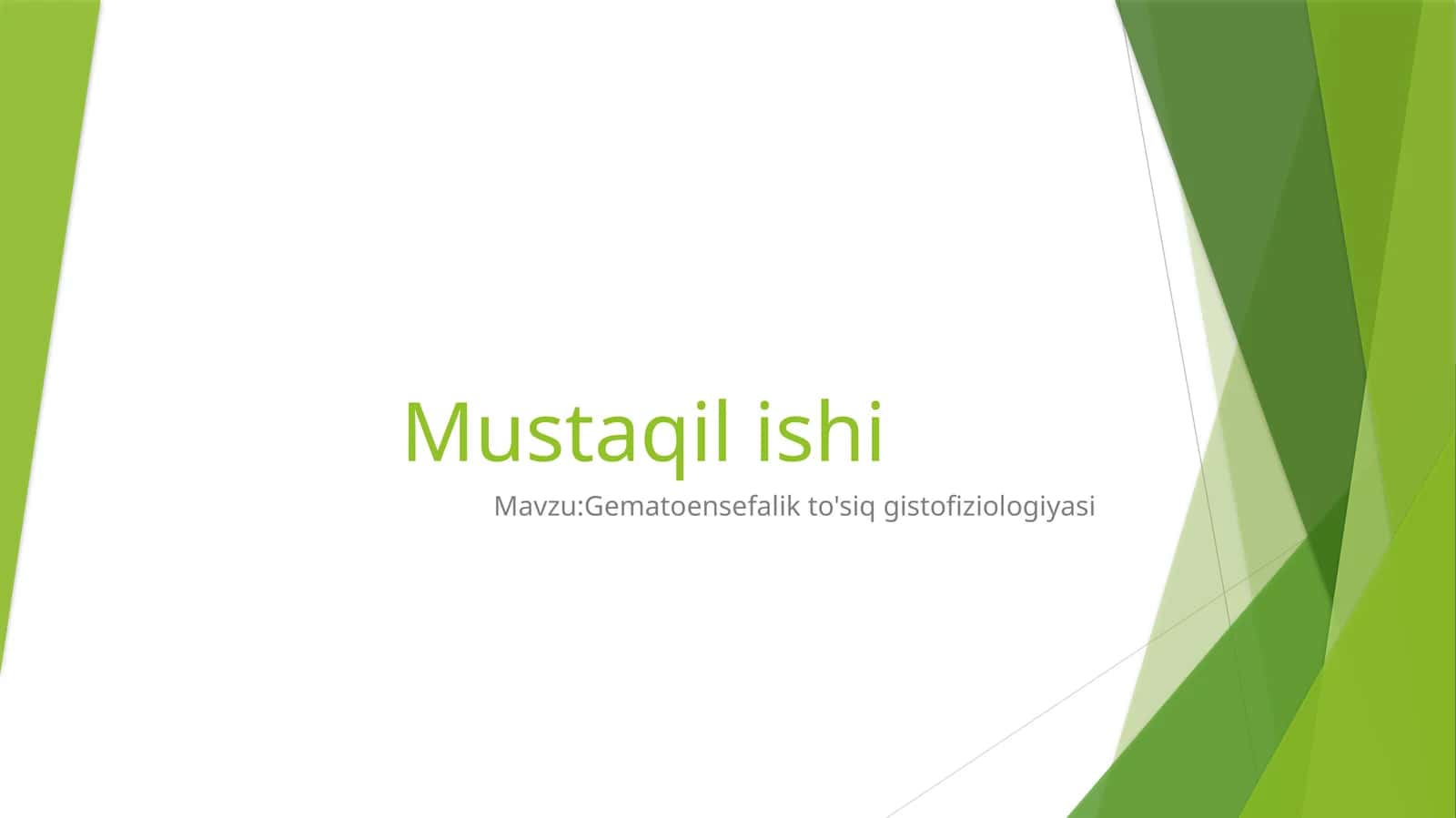 Gematoensefalik to'siq gistofiziologiyasi