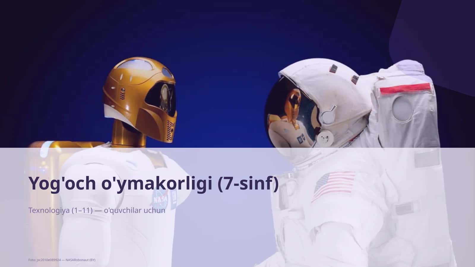 Yog'och o'ymakorligi (7-sinf)