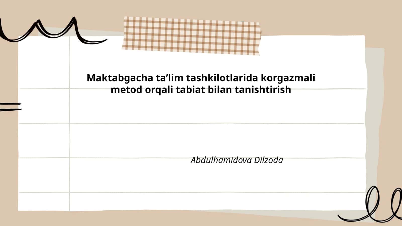 O'simliklarning hayoti