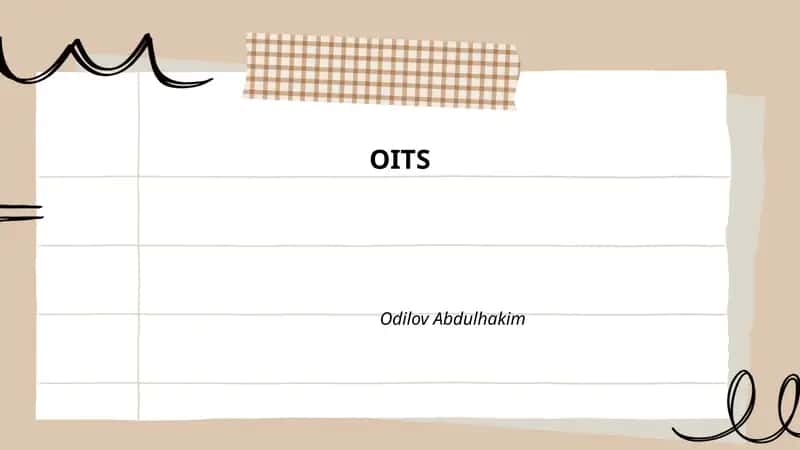 OITS tizimlari