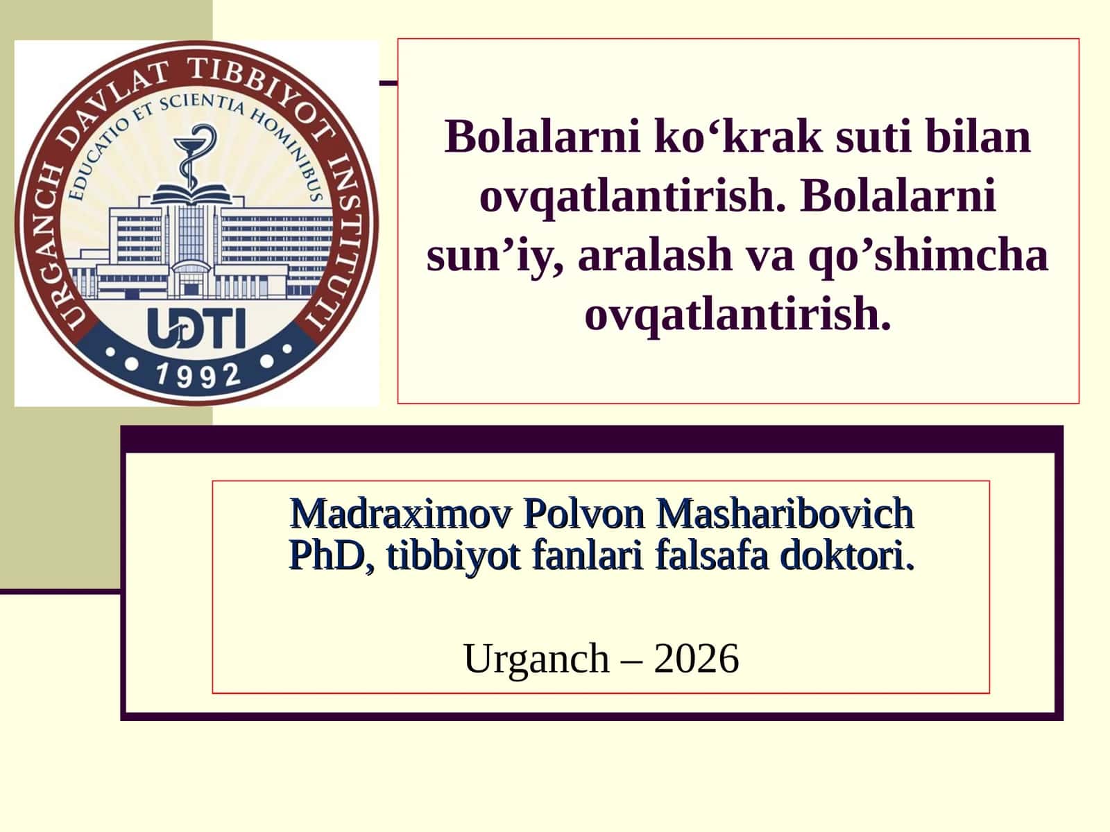 Bolalarni ko‘krak suti bilan ovqatlantirish