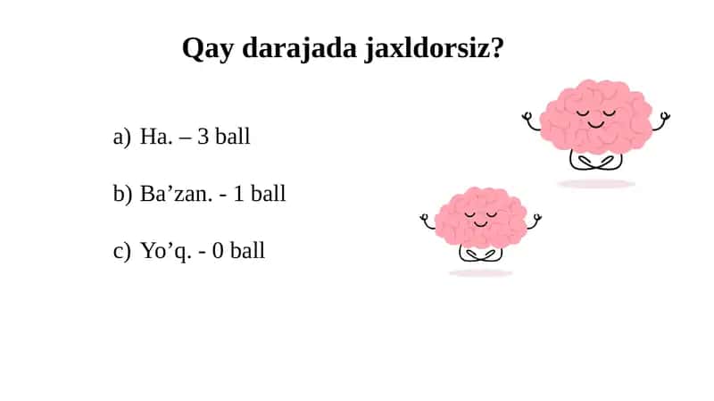 Kuchli shaxsiylik testi