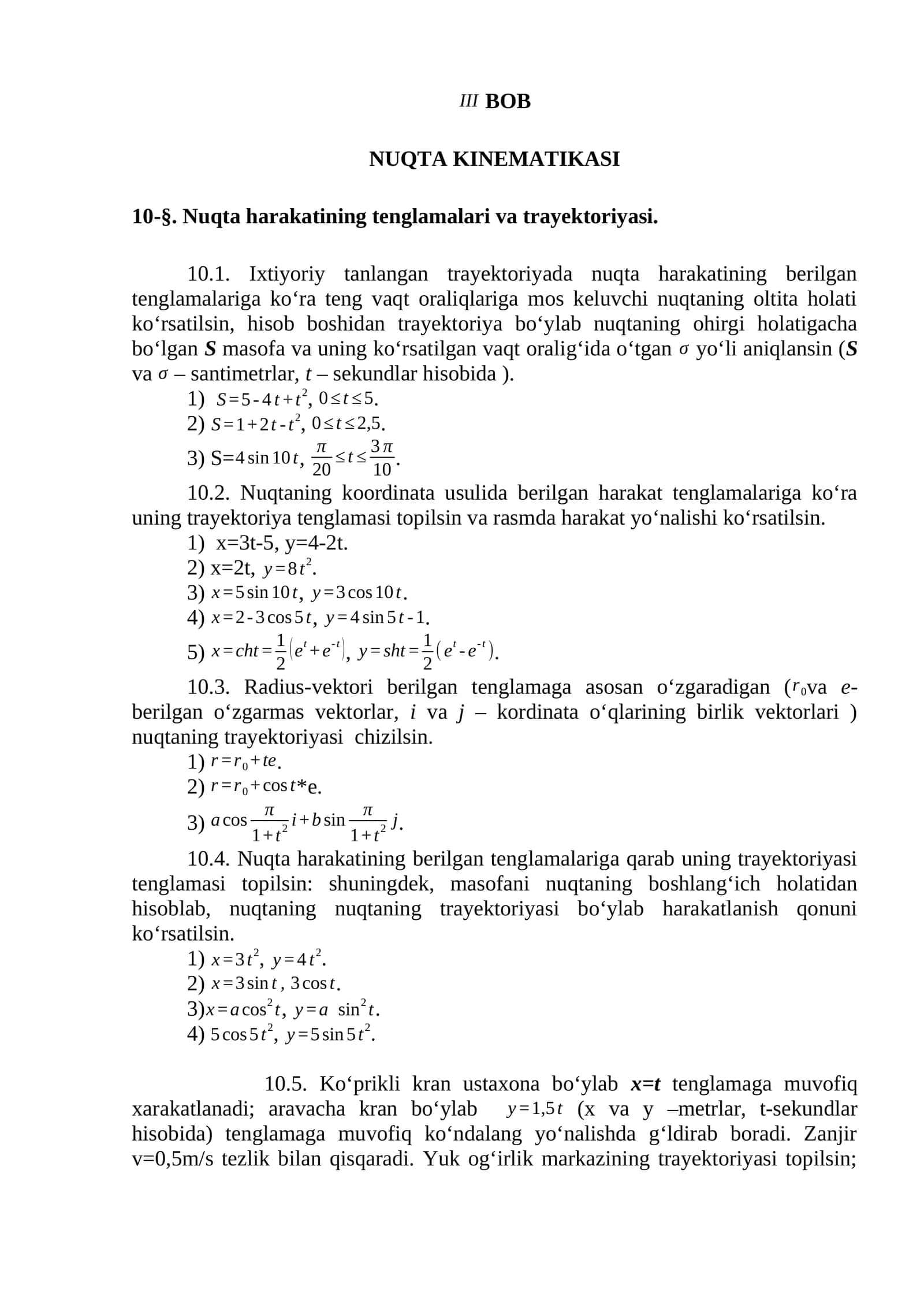 NUQTA KINEMATIKASI