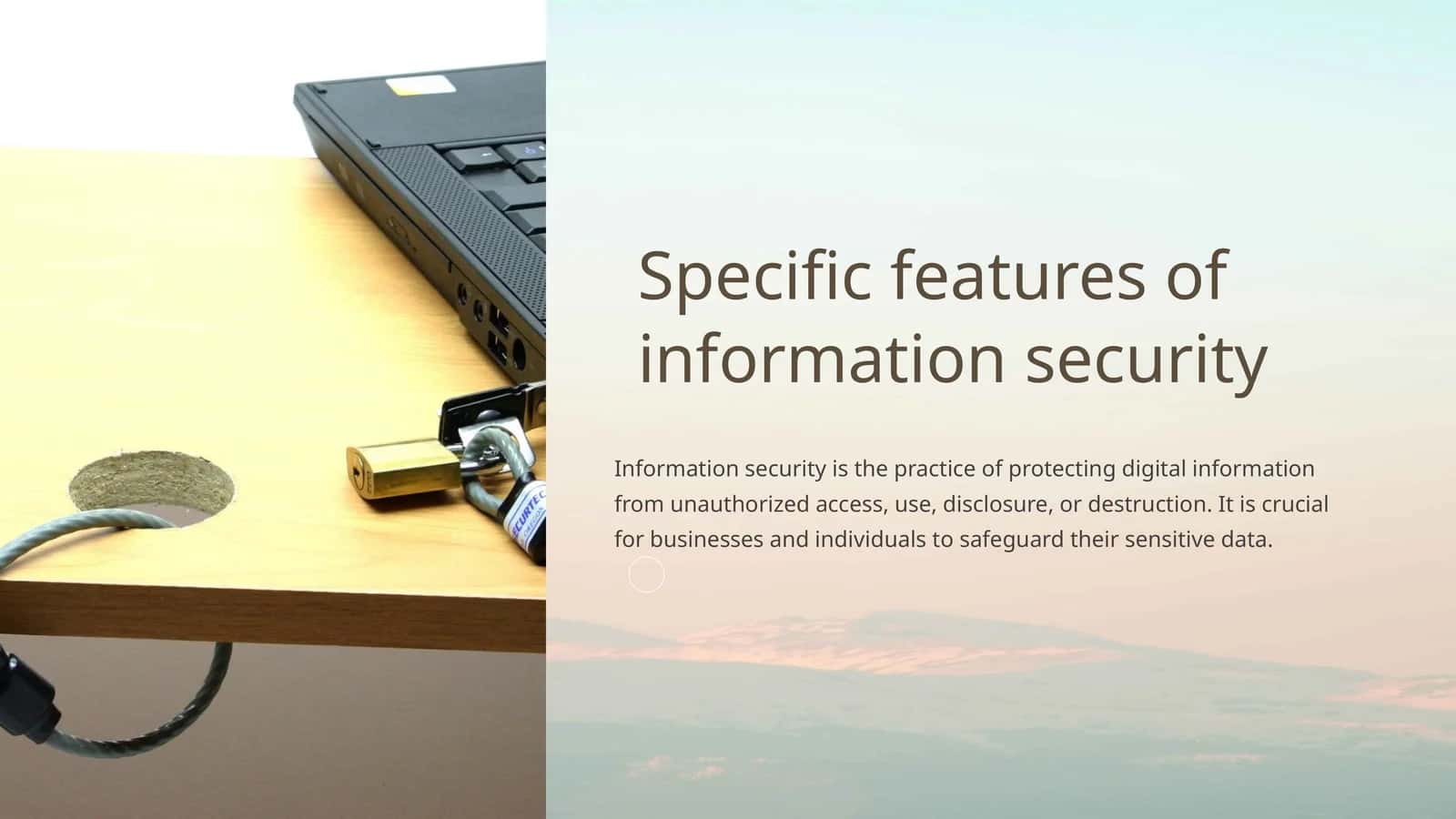 Information security