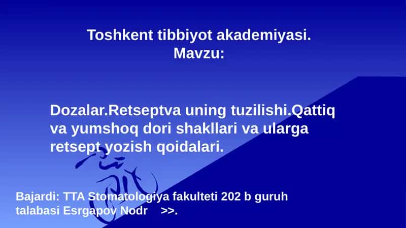 Yumshoq dozalash shakllari
