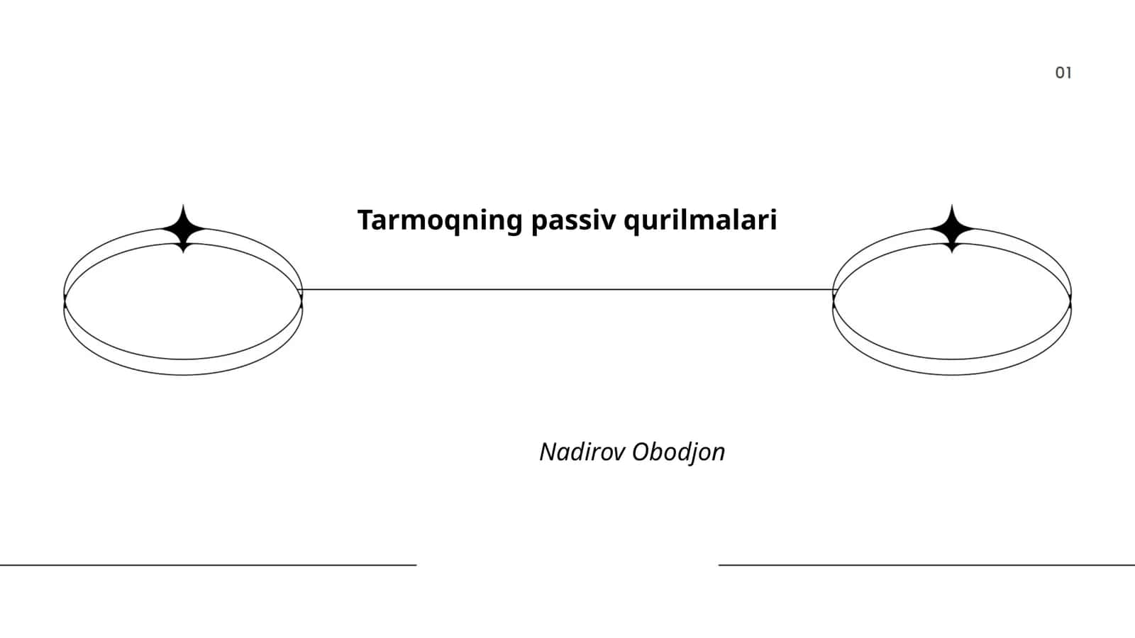 Tarmoqning passiv qurilmalari