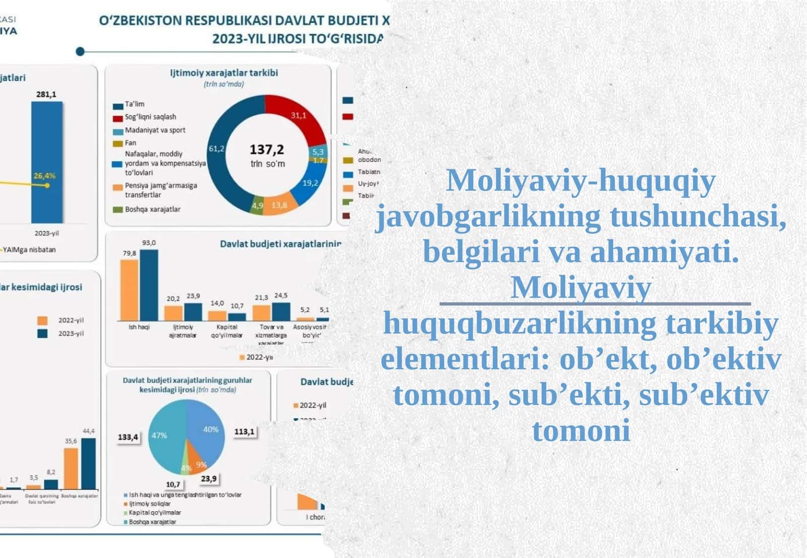 Moliyaviy-Huquqiy Javobgarlikning Tushunchasi