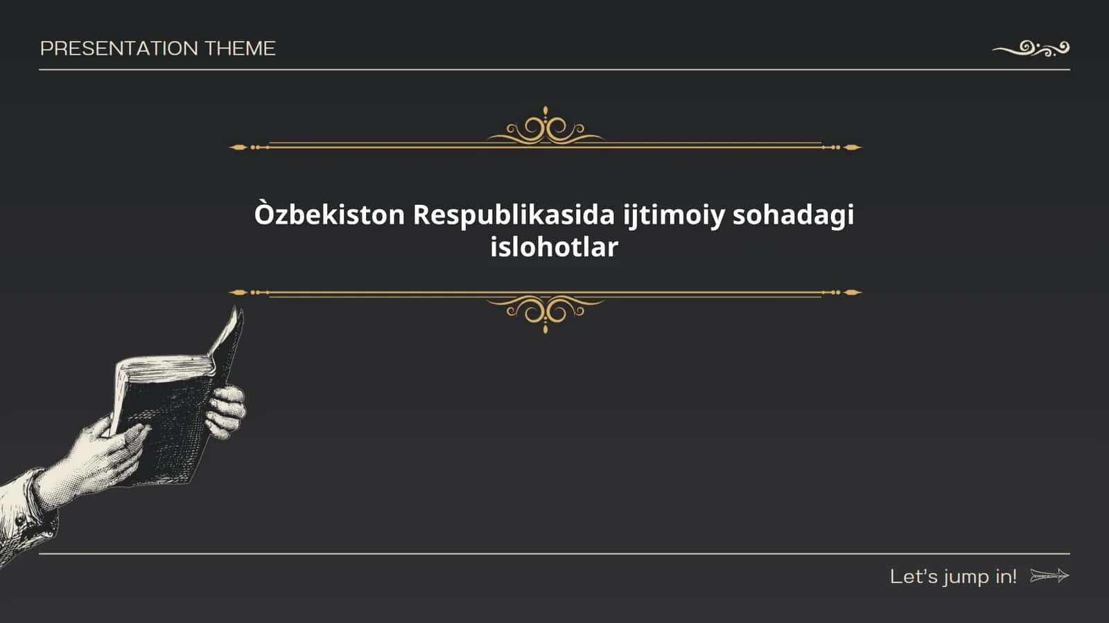 Òzbekiston Respublikasida ijtimoiy sohadagi islohotlar