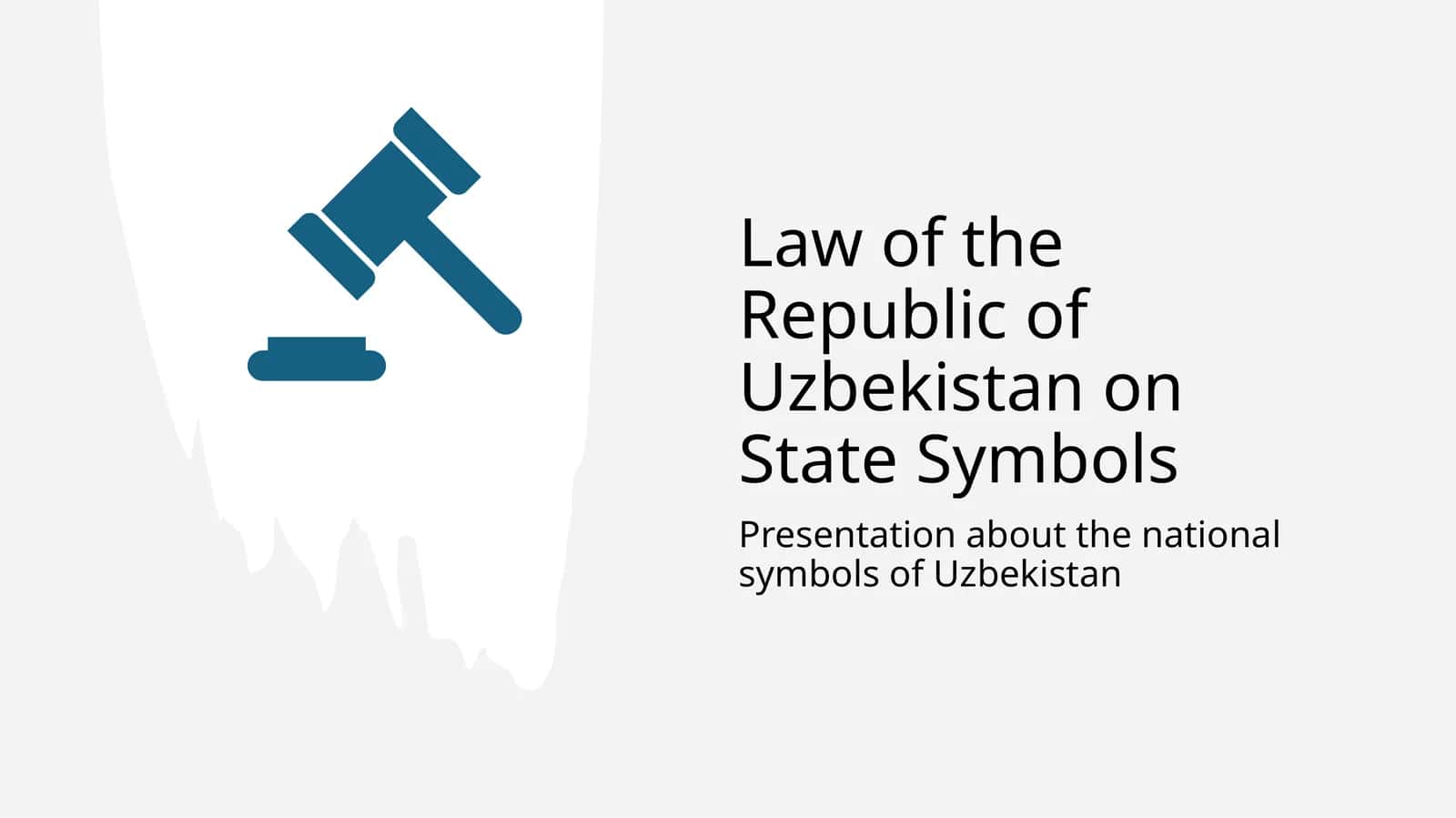Law of the Republic of Uzbekistan on State Symbols