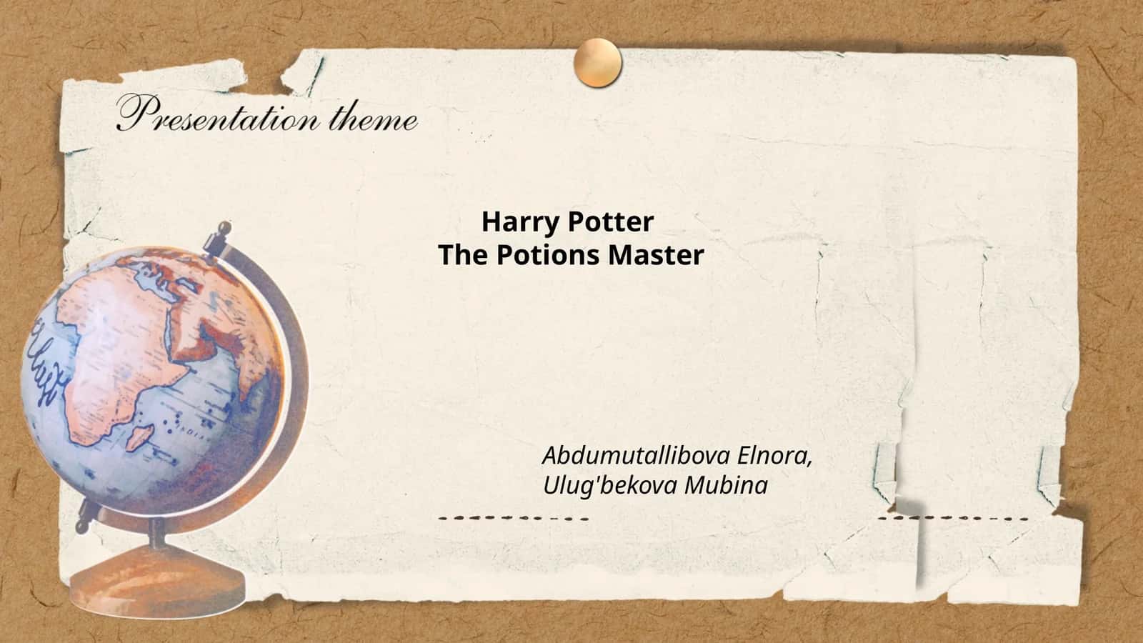 Harry Potter The Potions Master