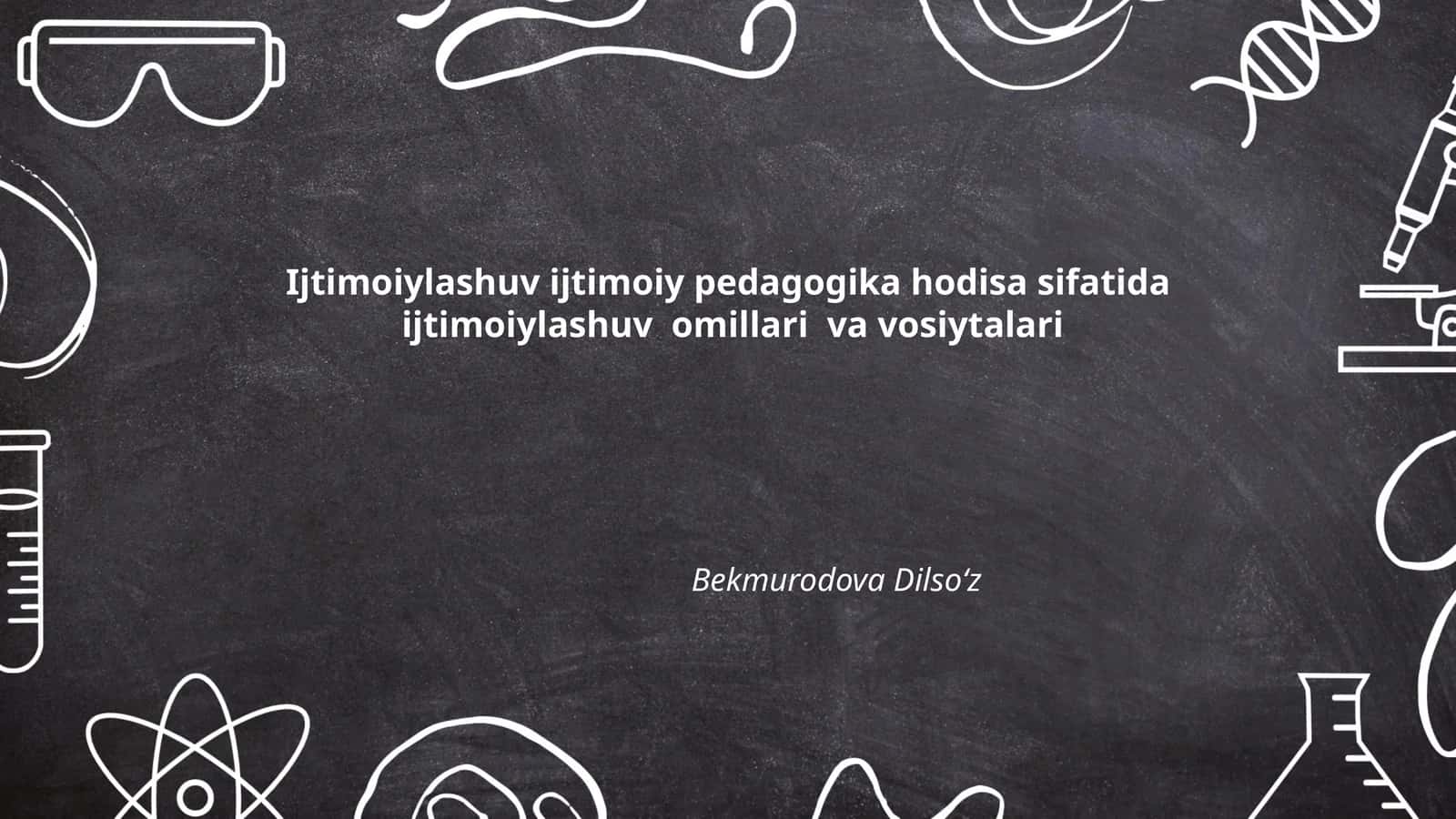 Ijtimoiylashuvning mohiyati
